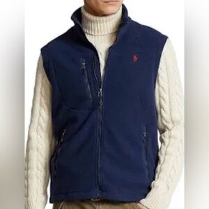 Polo Ralph Lauren Men's Navy Blue Vest